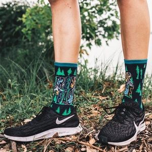 AtomicChild Trees Please women’s socks NWT